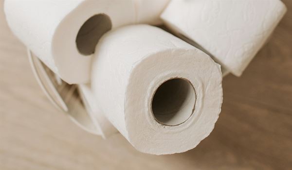 toilet rolls